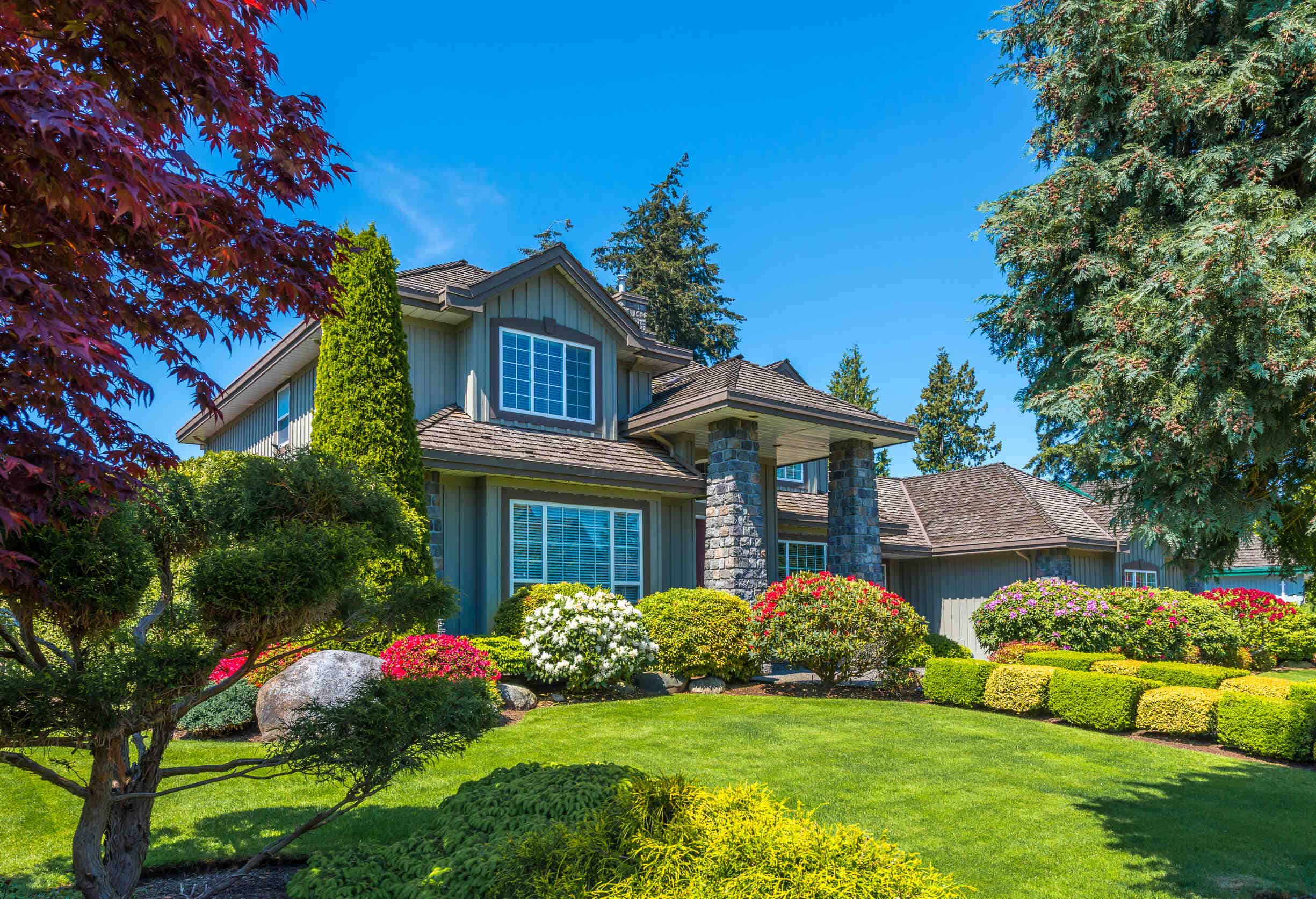 landscaping designs can help boost your home’s perceived value